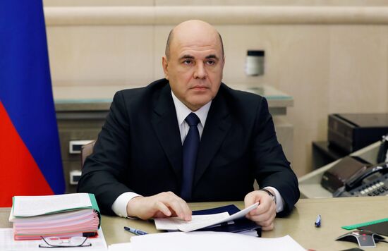 Премьер-министр РФ М. Мишустин провел заседание правительства РФ