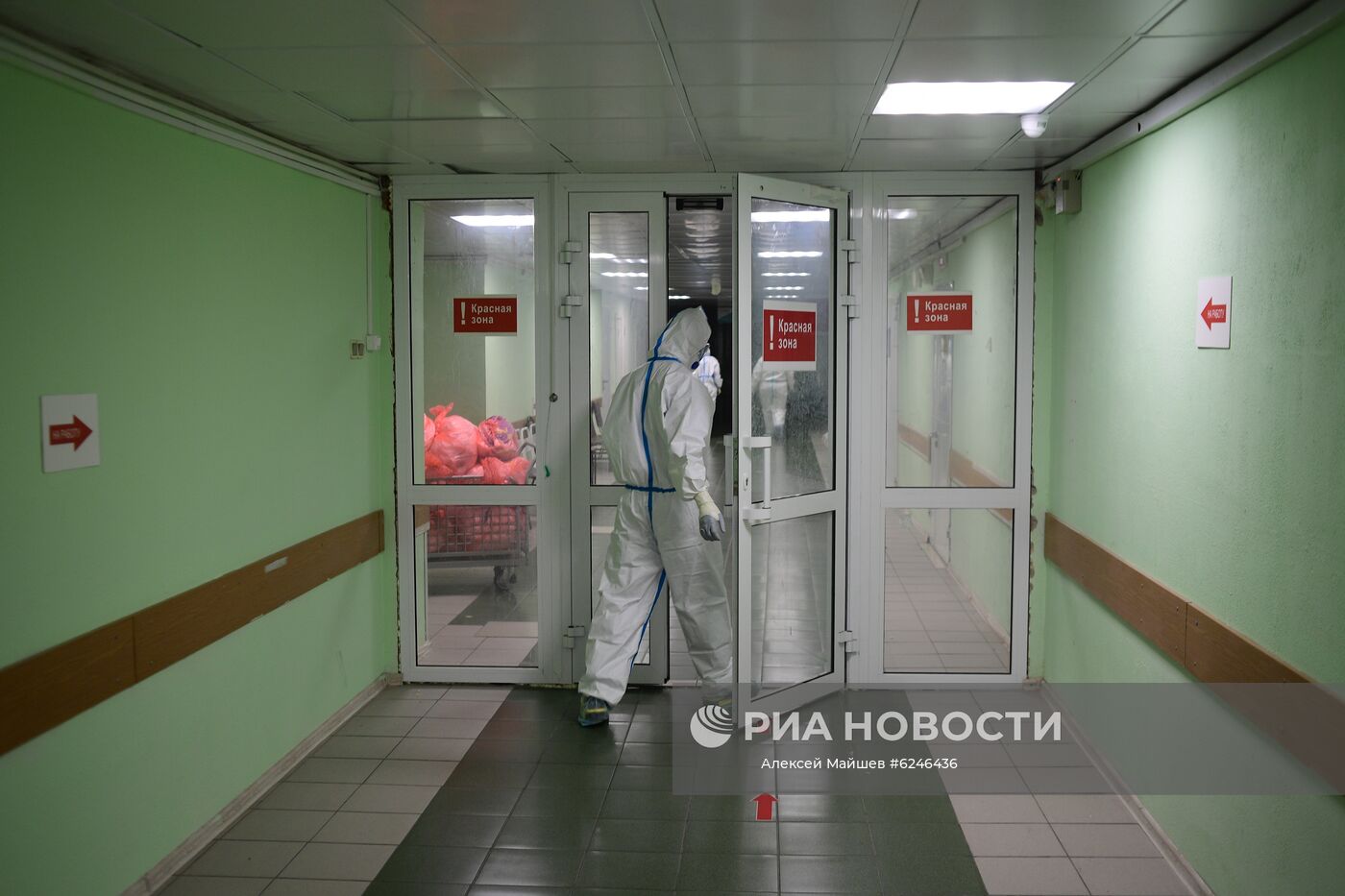 Госпиталь COVID-19 в ГКБ №15 имени О. М. Филатова