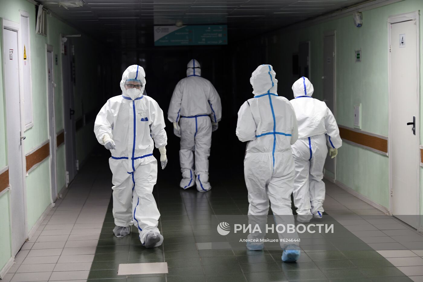 Госпиталь COVID-19 в ГКБ №15 имени О. М. Филатова