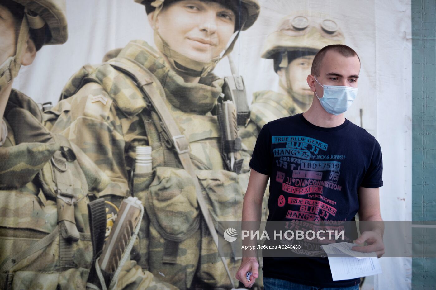 Весенний призыв на военную службу в городах России