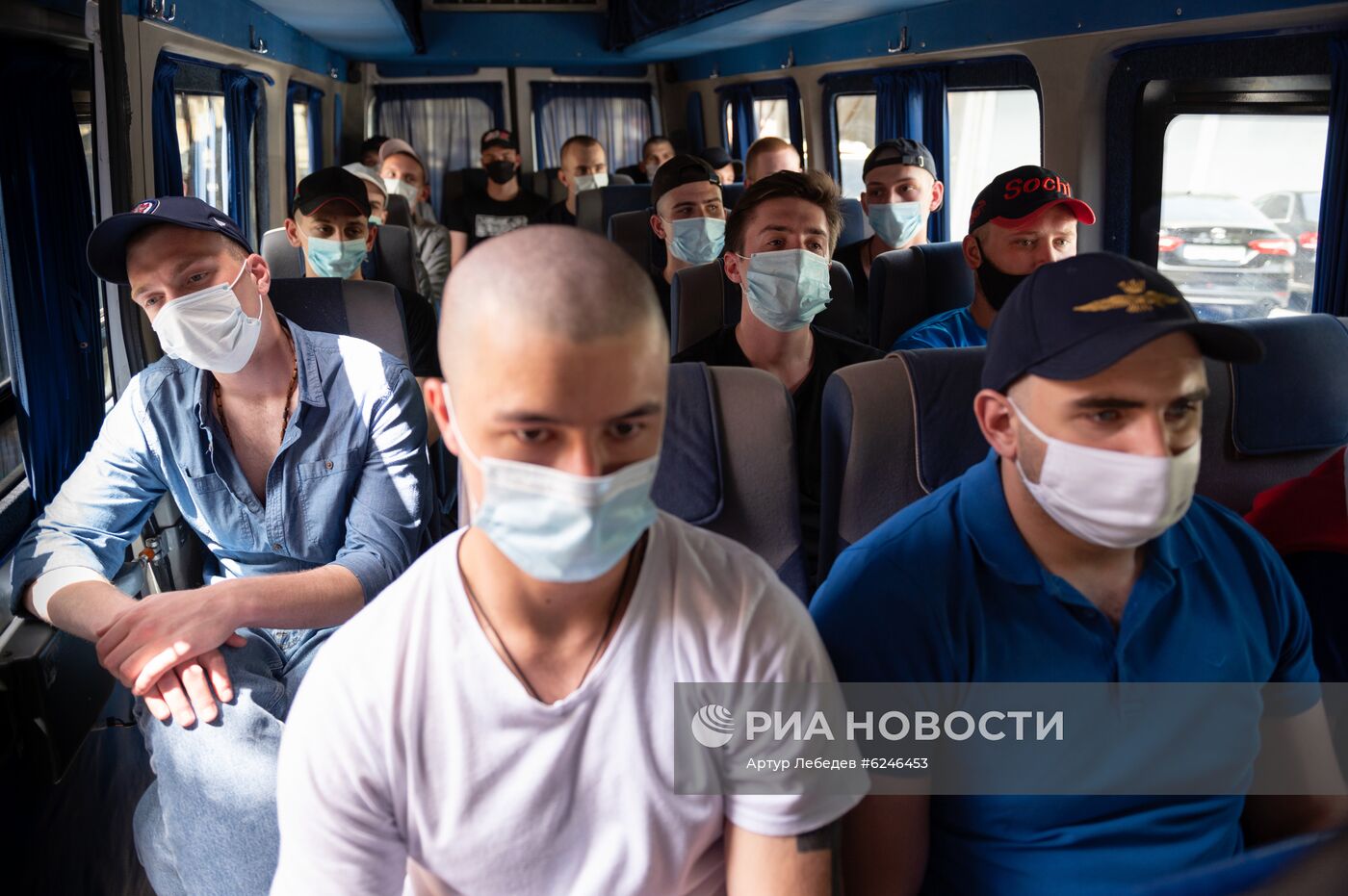 Весенний призыв на военную службу в городах России