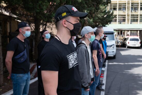 Весенний призыв на военную службу в городах России