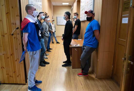 Весенний призыв на военную службу в городах России