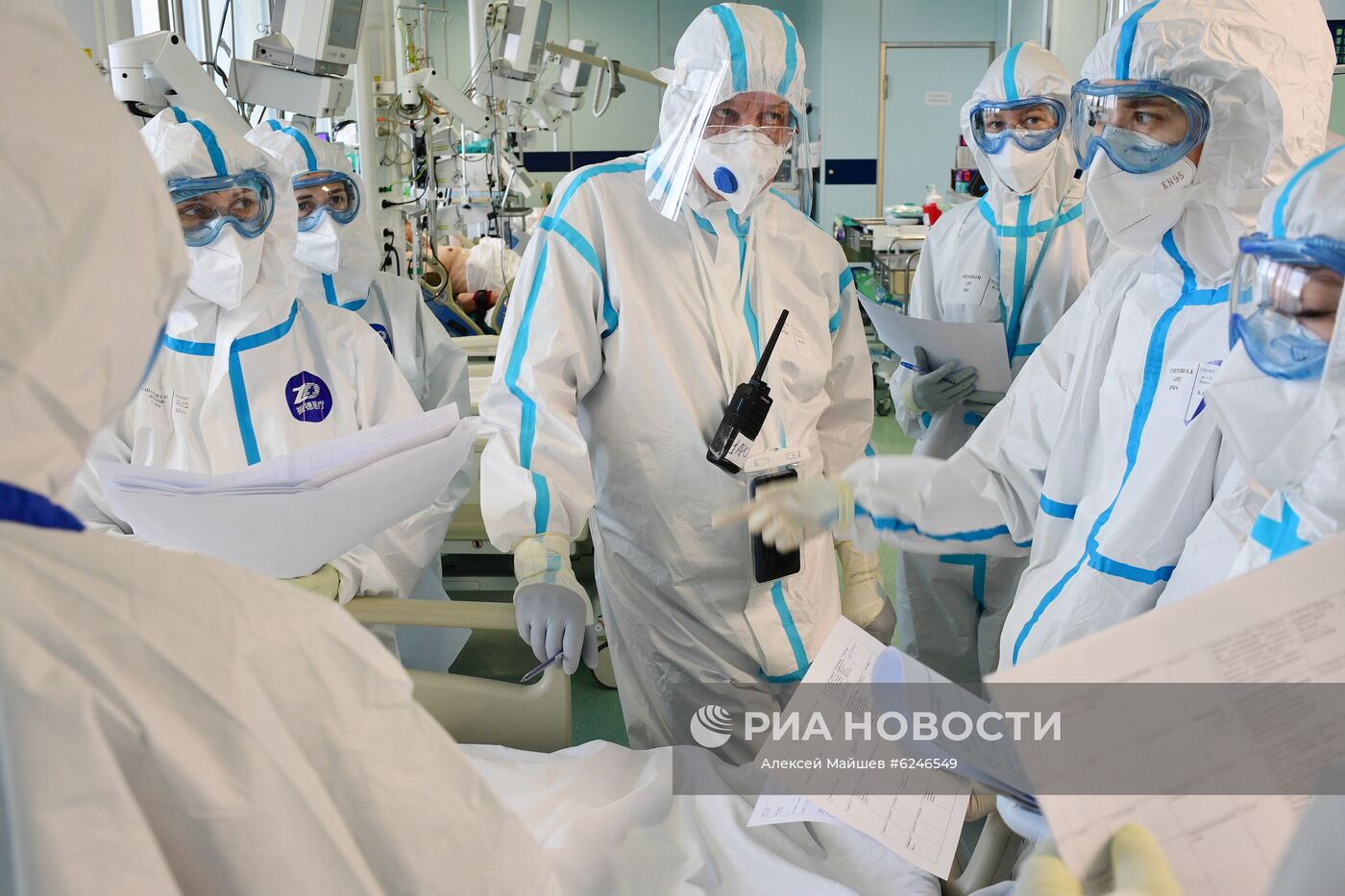 Госпиталь COVID-19 в ГКБ №15 имени О. М. Филатова