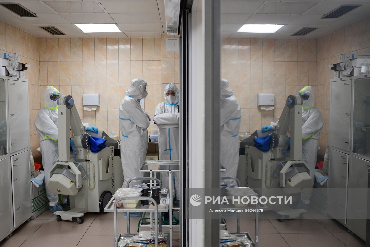 Госпиталь COVID-19 в ГКБ №15 имени О. М. Филатова