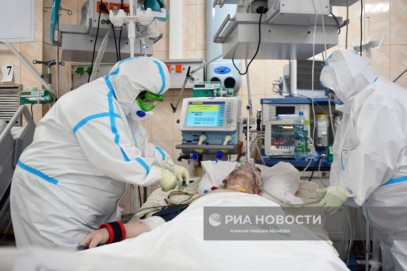 Госпиталь COVID-19 в ГКБ №15 имени О. М. Филатова