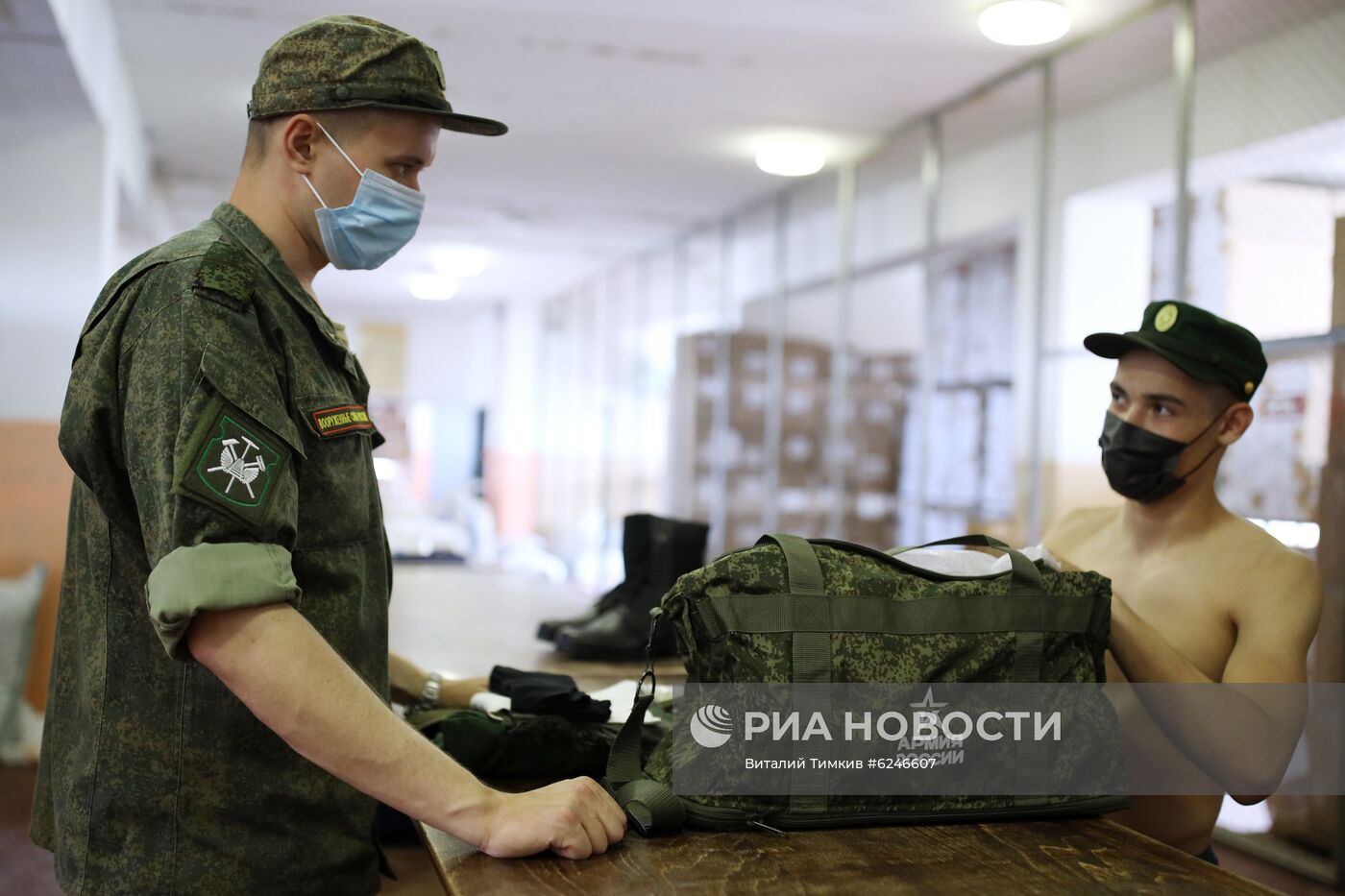 Весенний призыв на военную службу в городах России