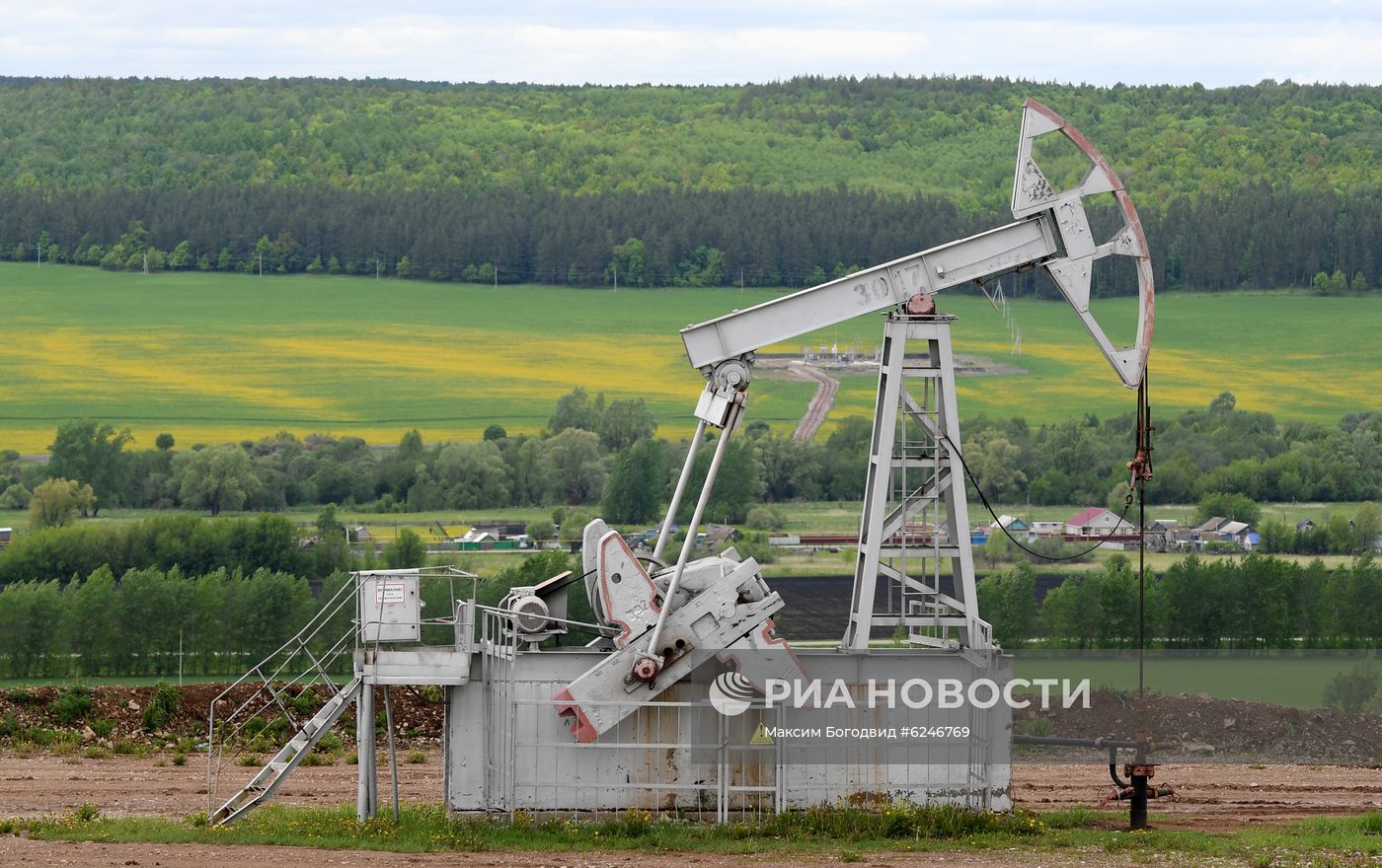 Работа буровых установок ПАО "Татнефть"