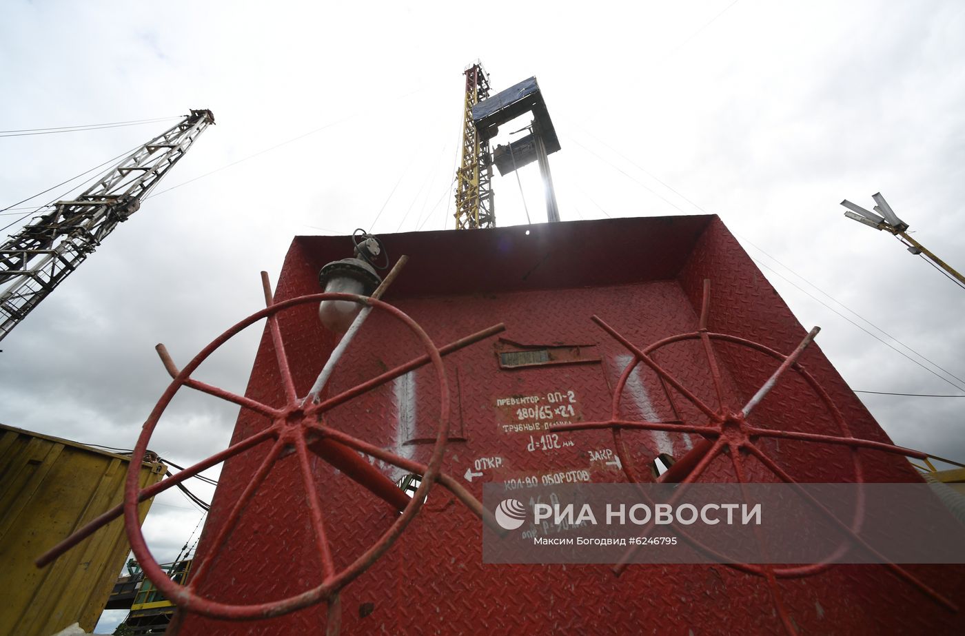 Работа буровых установок ПАО "Татнефть"