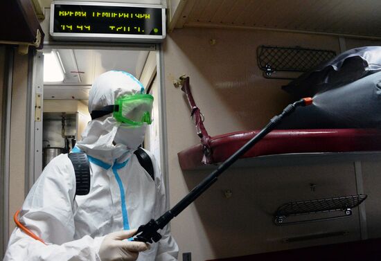 Отправка призывников на службу в ВС РФ из Москвы