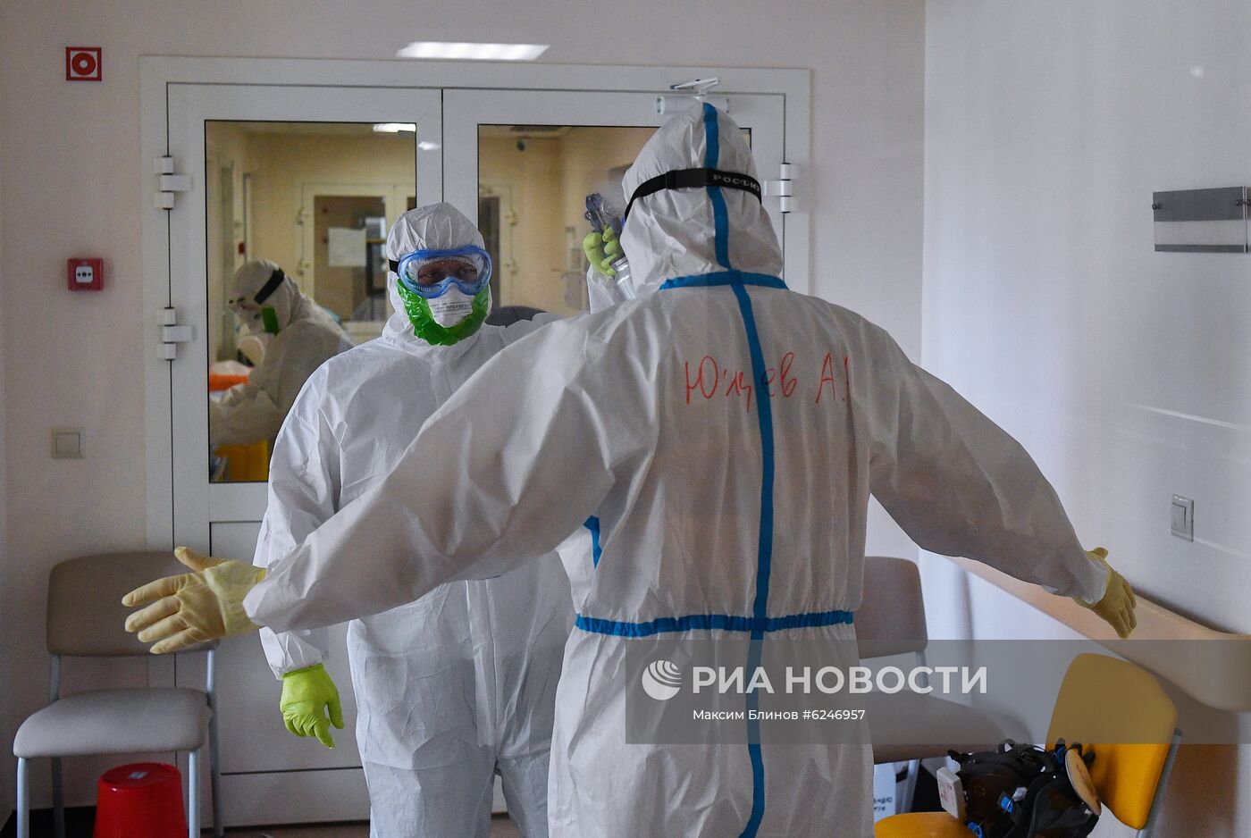 Госпиталь COVID-19 в Центре мозга и нейротехнологий ФМБА России