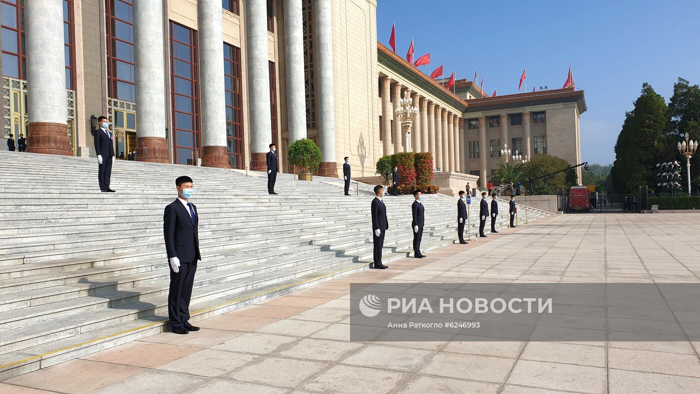 Заседание Всекитайского собрания народных представителей в Пекине