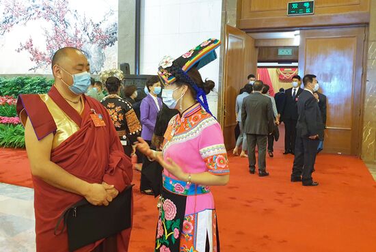 Заседание Всекитайского собрания народных представителей в Пекине
