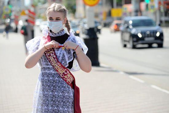 Последний звонок в городах России