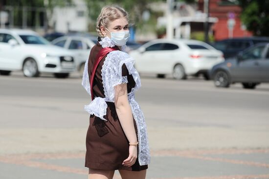 Последний звонок в городах России
