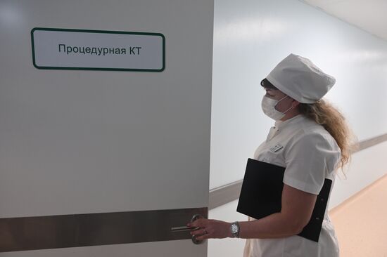 Открытие медцентра Минобороны РФ для пациентов с COVID-19 в Ростове-на-Дону 