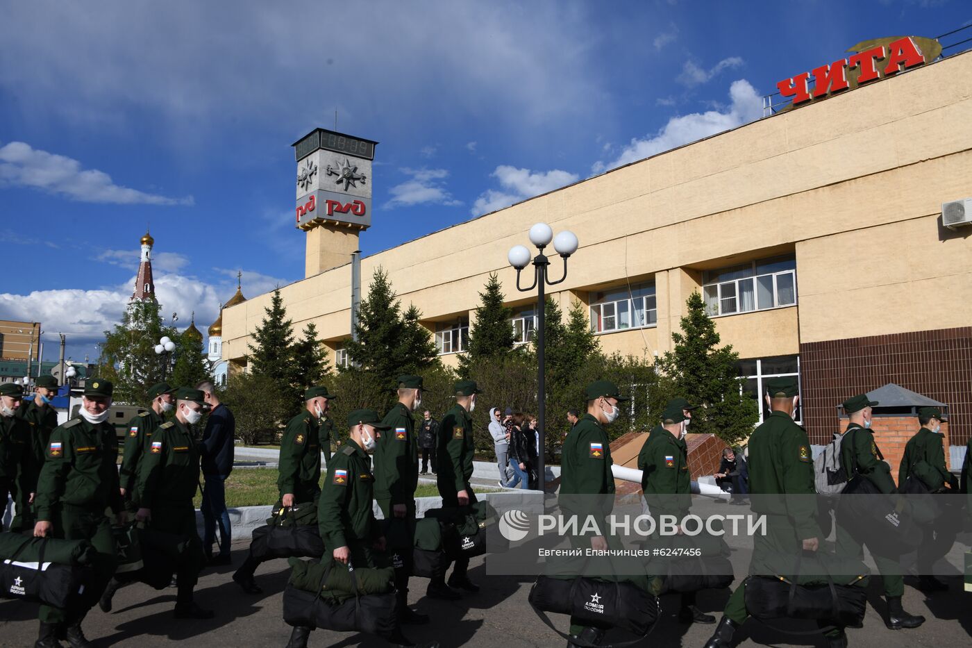 Призыв на военную службу в Чите