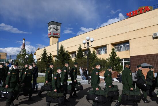 Призыв на военную службу в Чите