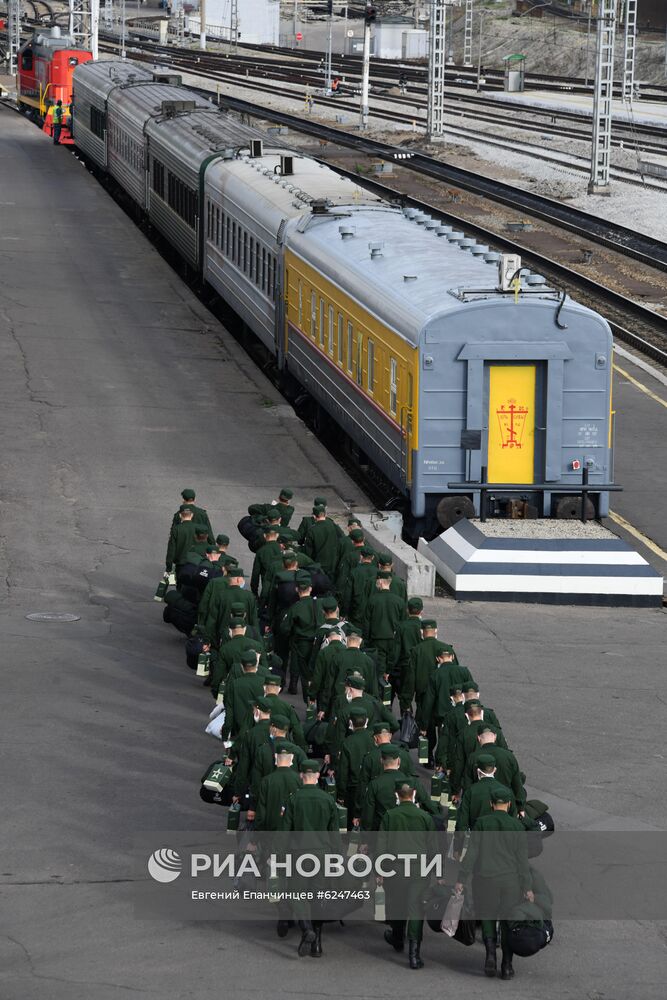 Призыв на военную службу в Чите