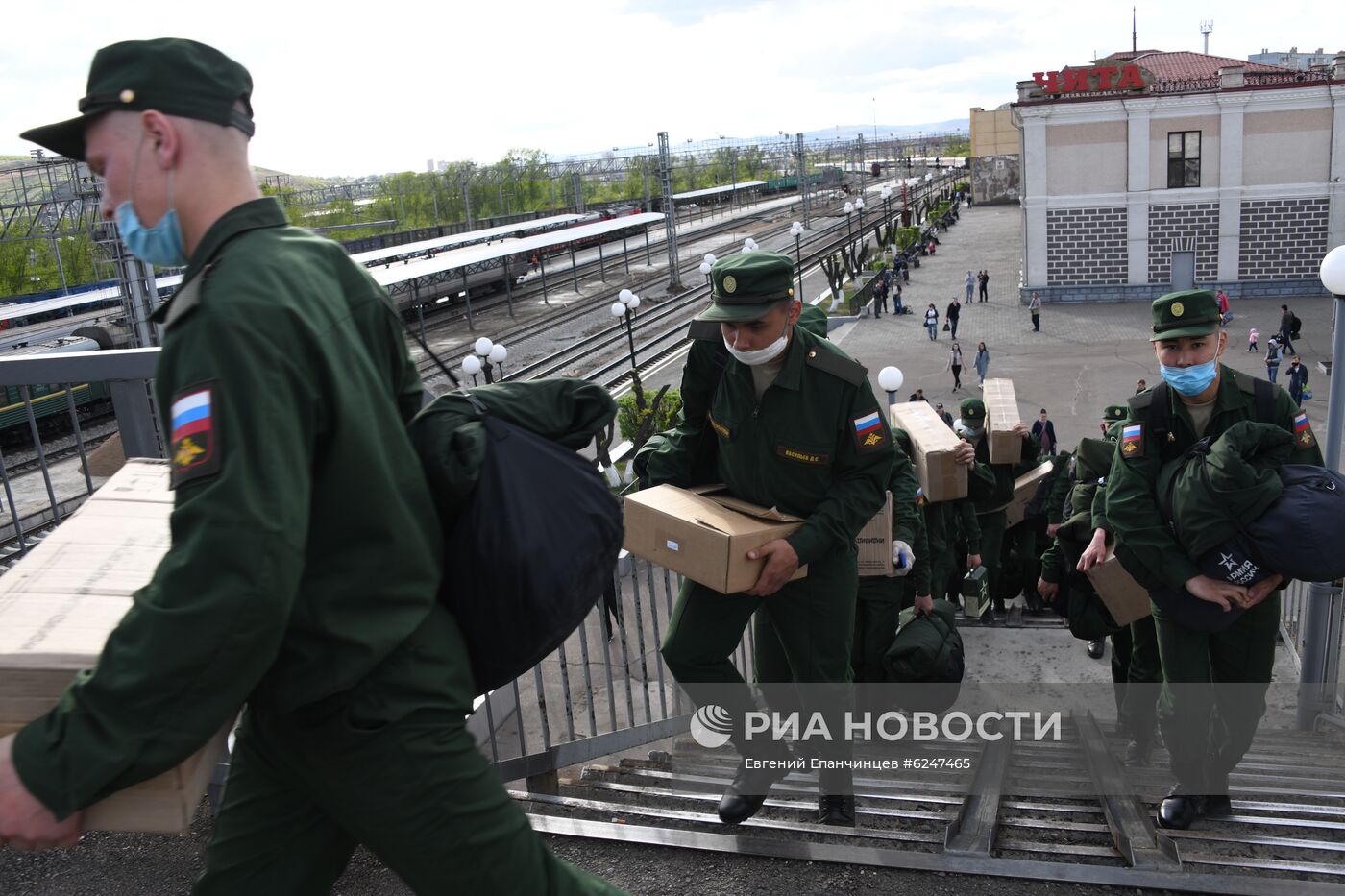 Призыв на военную службу в Чите