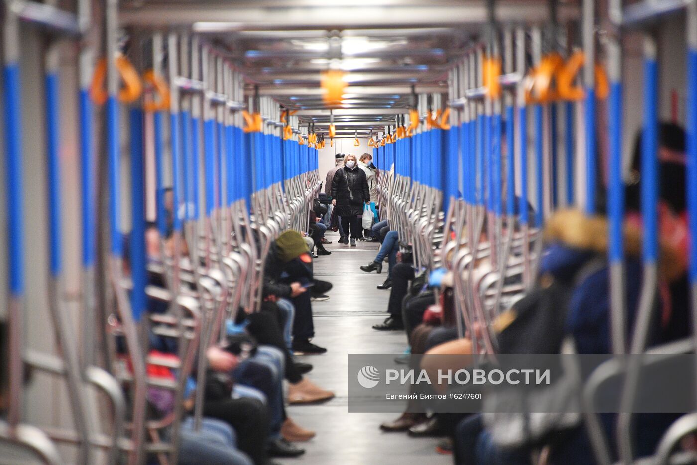 Москва во время режима самоизоляции жителей
