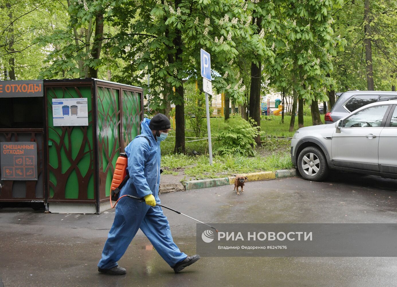 Москва во время режима самоизоляции жителей