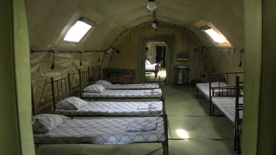 Минобороны развернуло полевой госпиталь для больных COVID-19 в Буйнакске