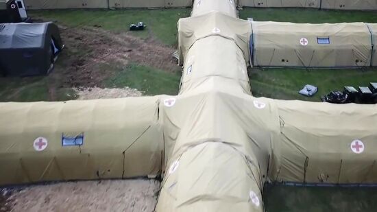 Минобороны развернуло полевой госпиталь для больных COVID-19 в Буйнакске