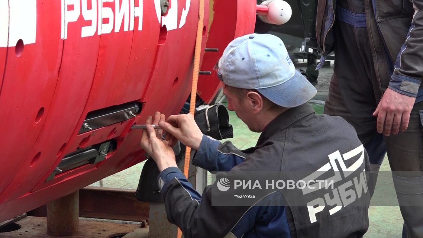 Российский подводный беспилотник "Витязь-Д" впервые достиг дна Марианской впадины