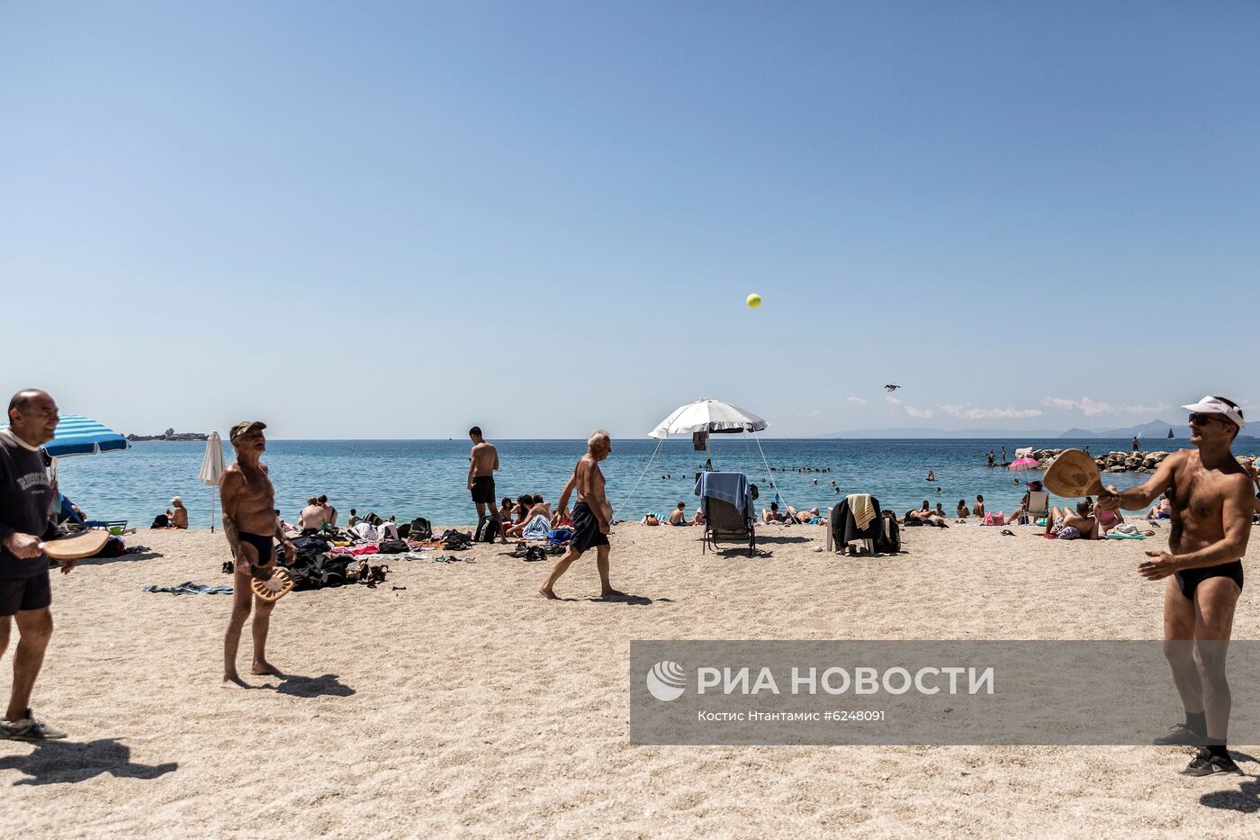 Ослабление карантинного режима в Греции