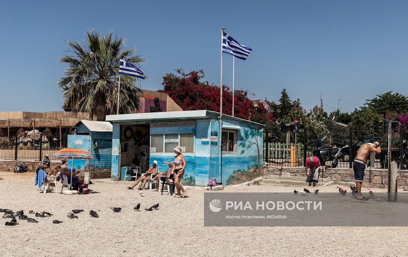 Ослабление карантинного режима в Греции