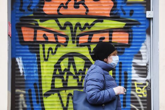 Москва во время режима самоизоляции жителей