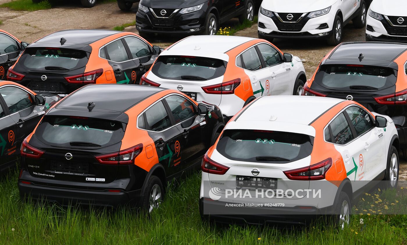 Сервисы каршеринга частично возобновят работу в Москве с 25 мая