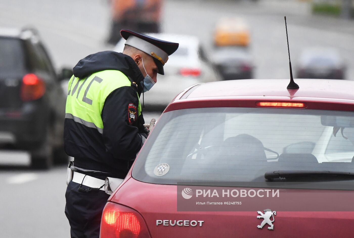 Москва во время режима самоизоляции жителей