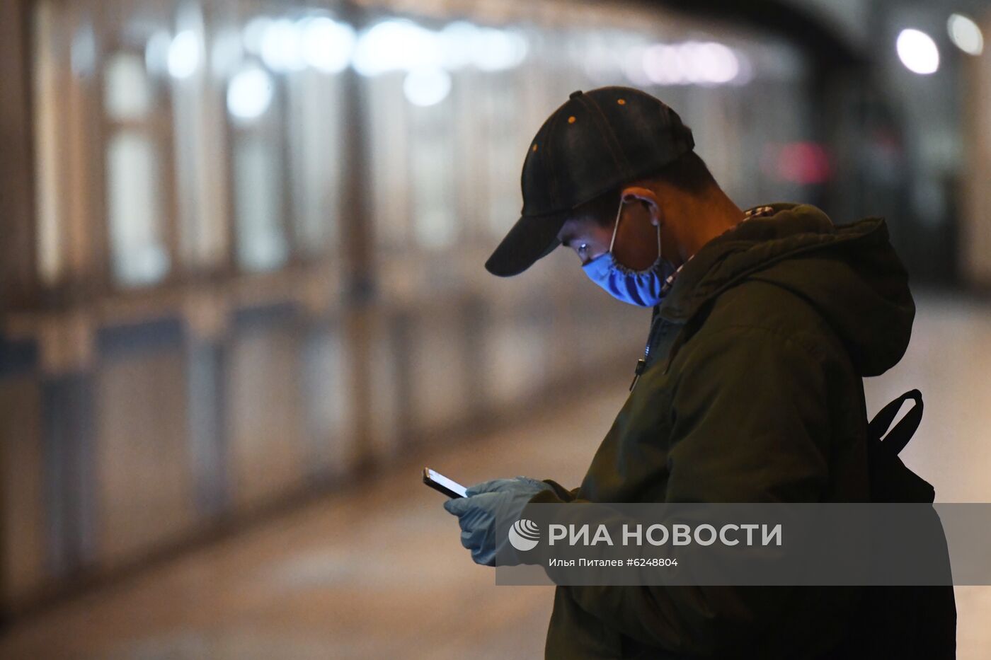 Москва во время режима самоизоляции жителей