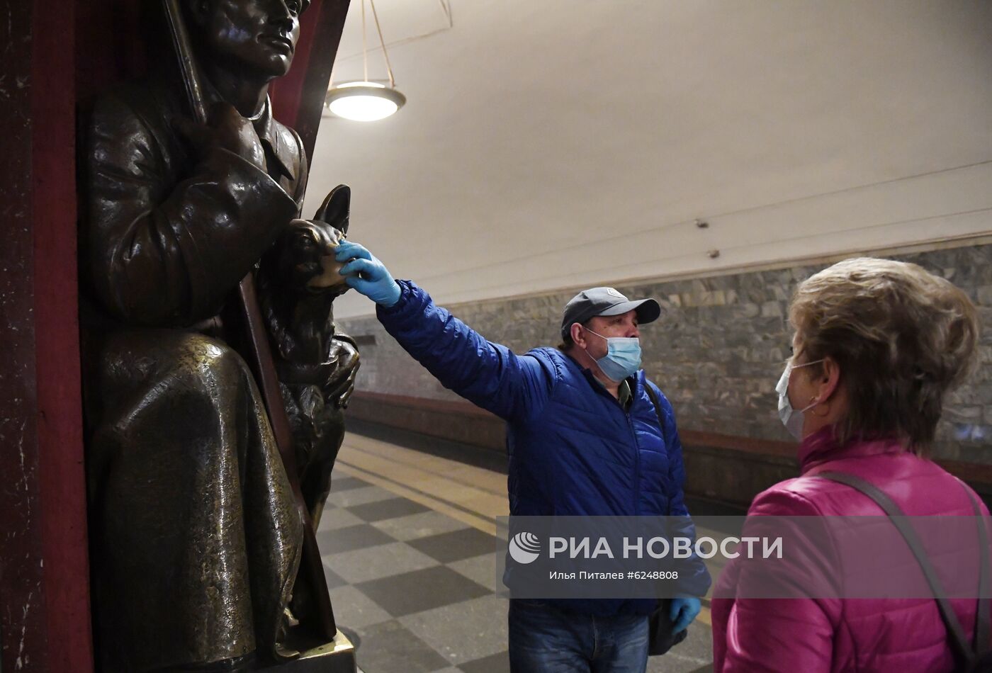 Москва во время режима самоизоляции жителей