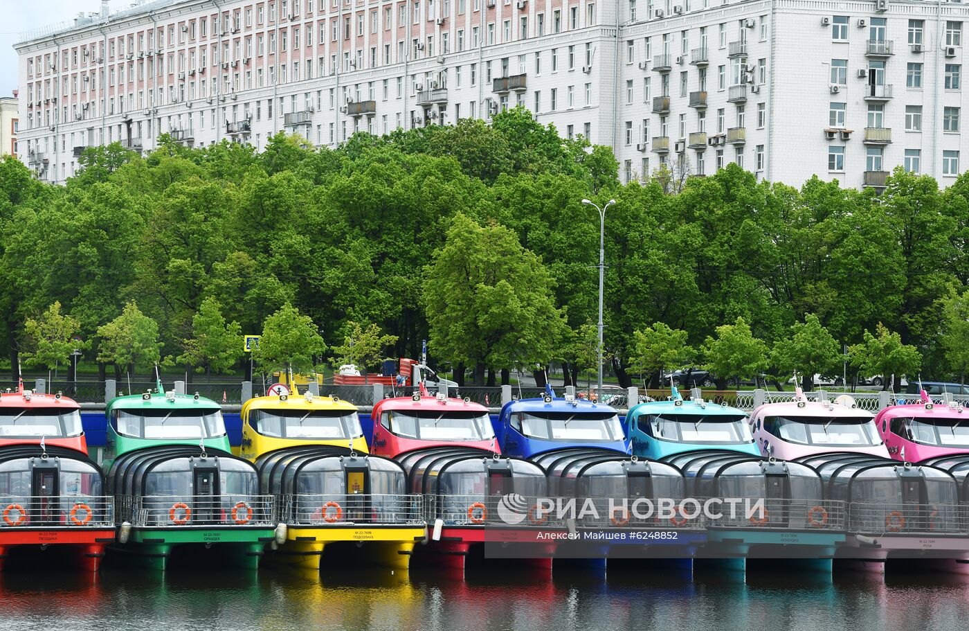 Речной транспорт в Москве