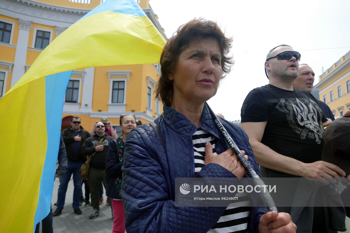 Протесты против В. Зеленского на Украине