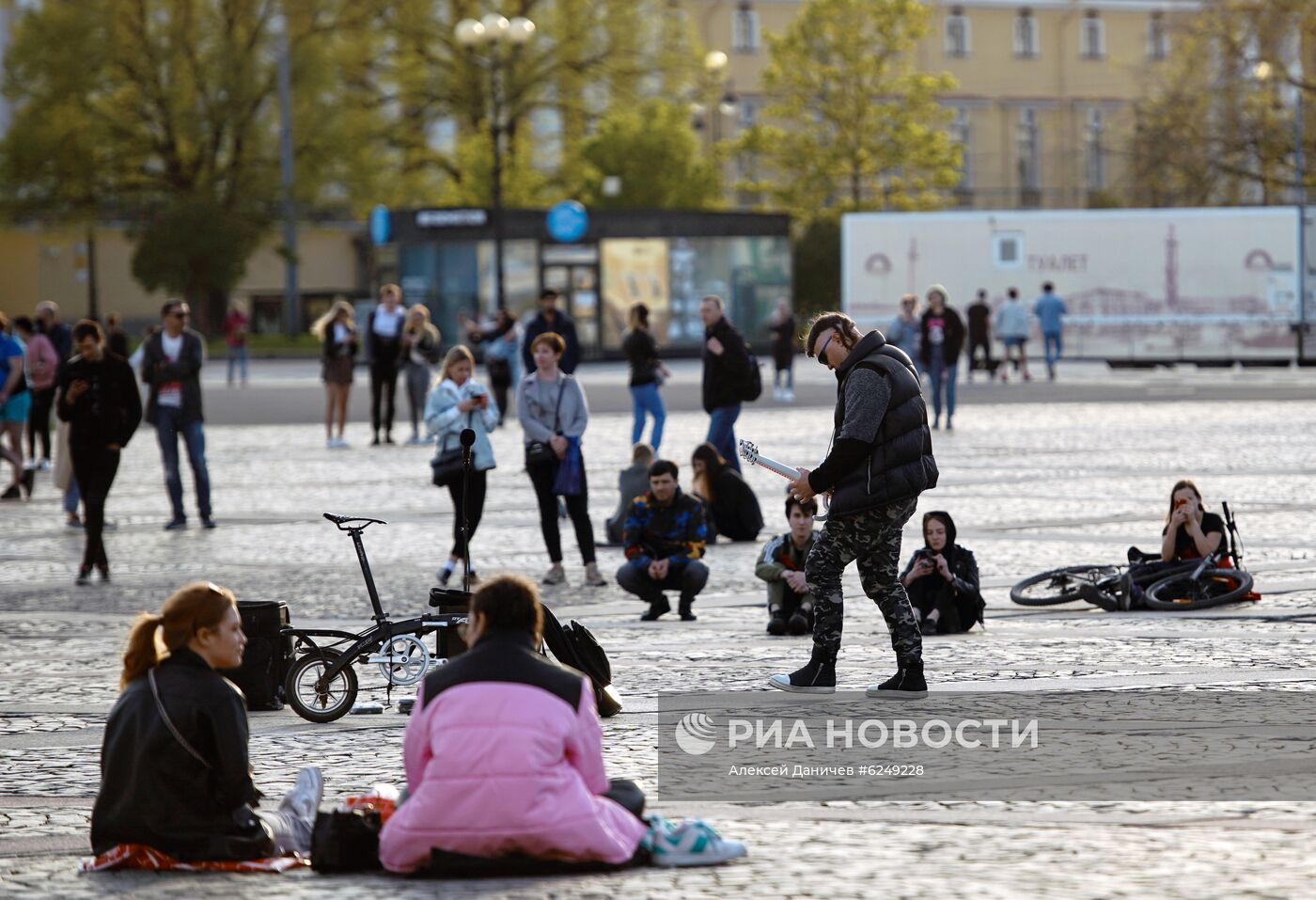 Санкт-Петербург во время режима самоизоляции жителей