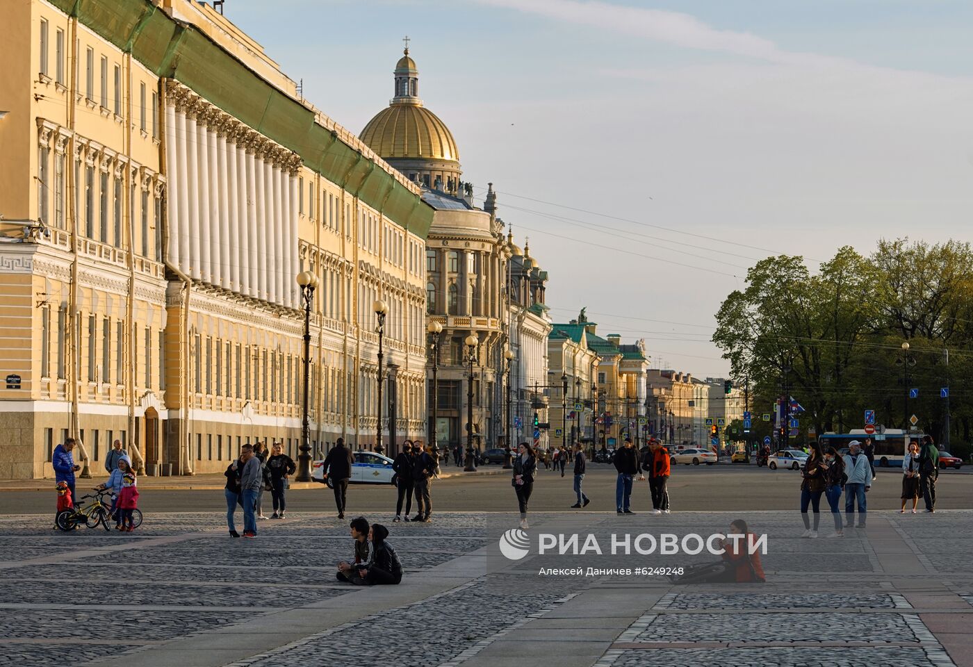 Санкт-Петербург во время режима самоизоляции жителей