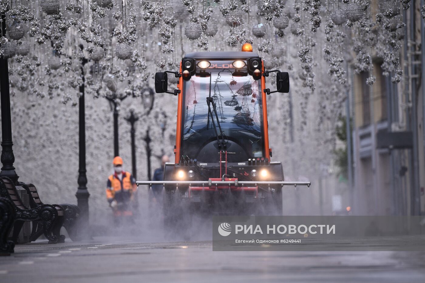 Москва во время режима самоизоляции жителей