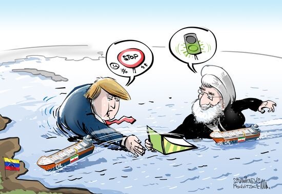 Иран преодолевает бензиновое эмбарго у США "под носом"