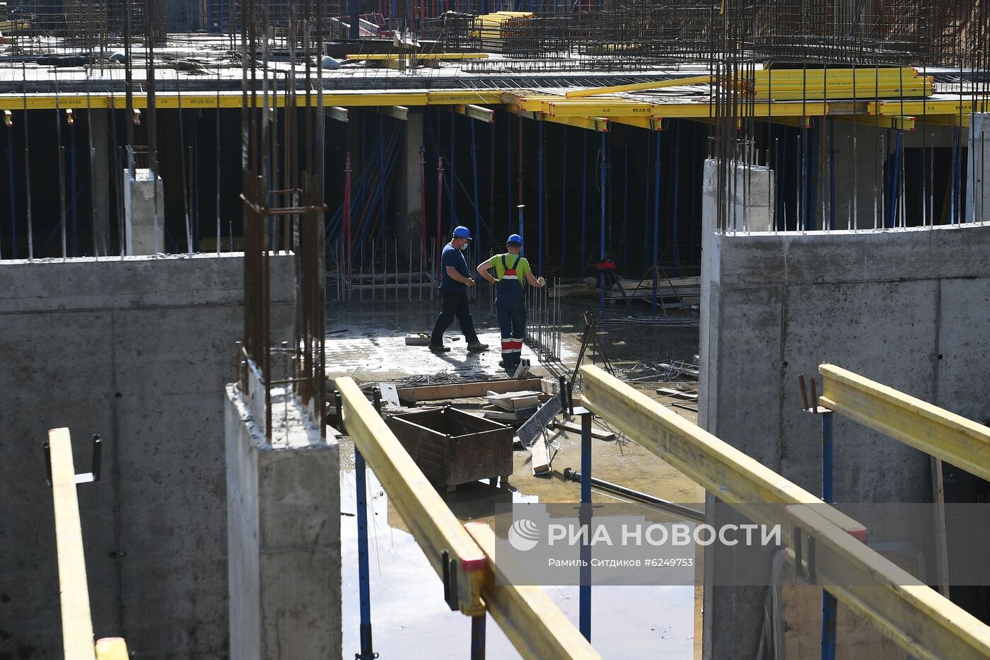 Строительство ЖК "Южная Битца" в Подмосковье 