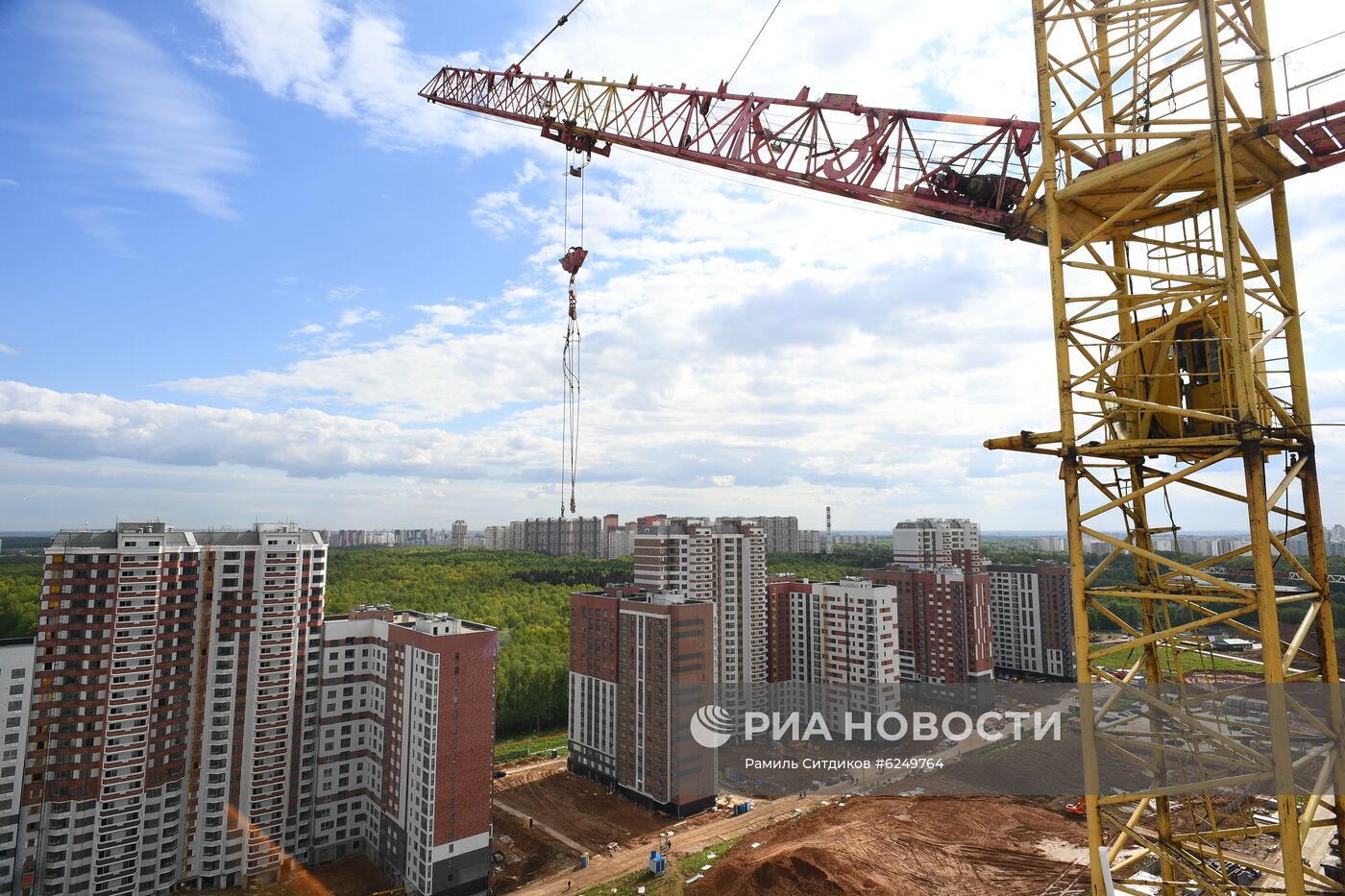 Строительство ЖК "Южная Битца" в Подмосковье