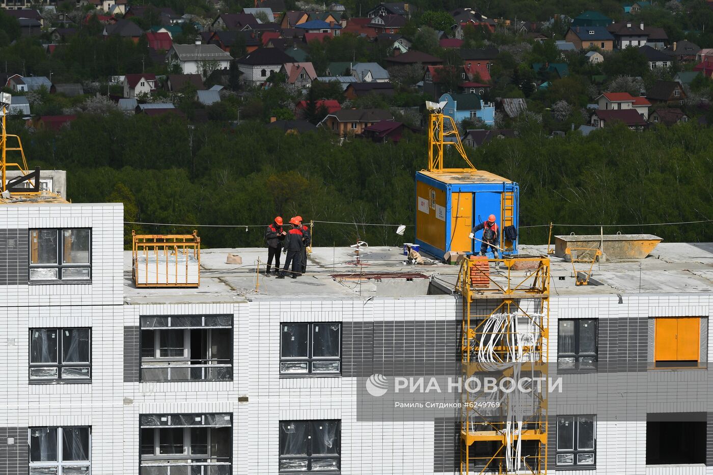 Строительство ЖК "Южная Битца" в Подмосковье 