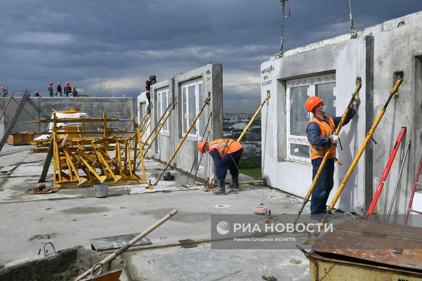 Строительство ЖК "Южная Битца" в Подмосковье 