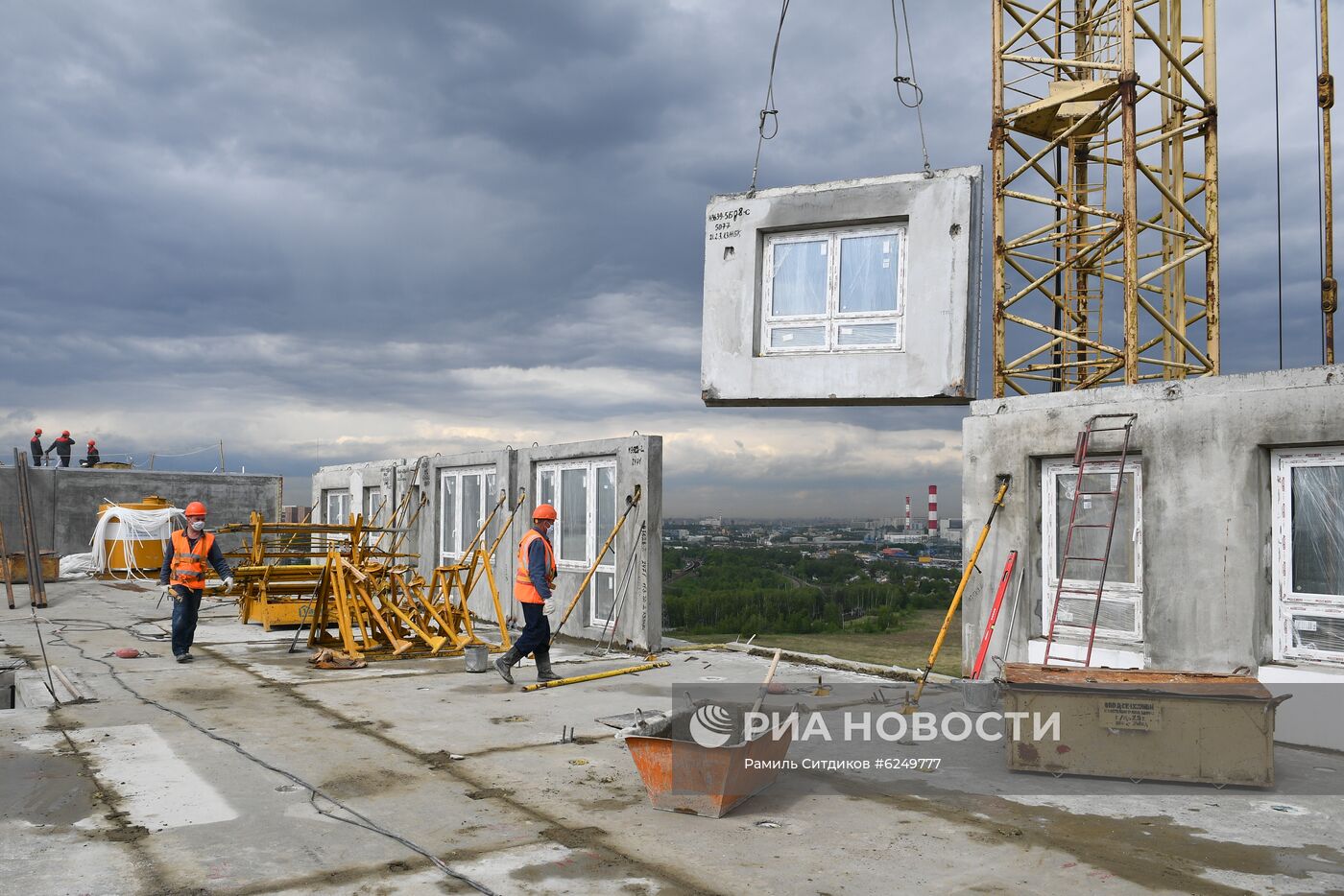 Строительство ЖК "Южная Битца" в Подмосковье 