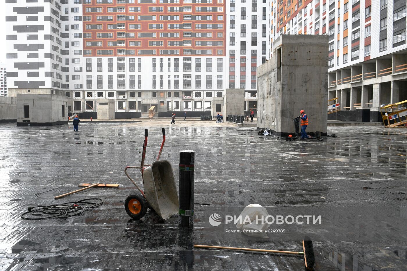 Строительство ЖК "Южная Битца" в Подмосковье