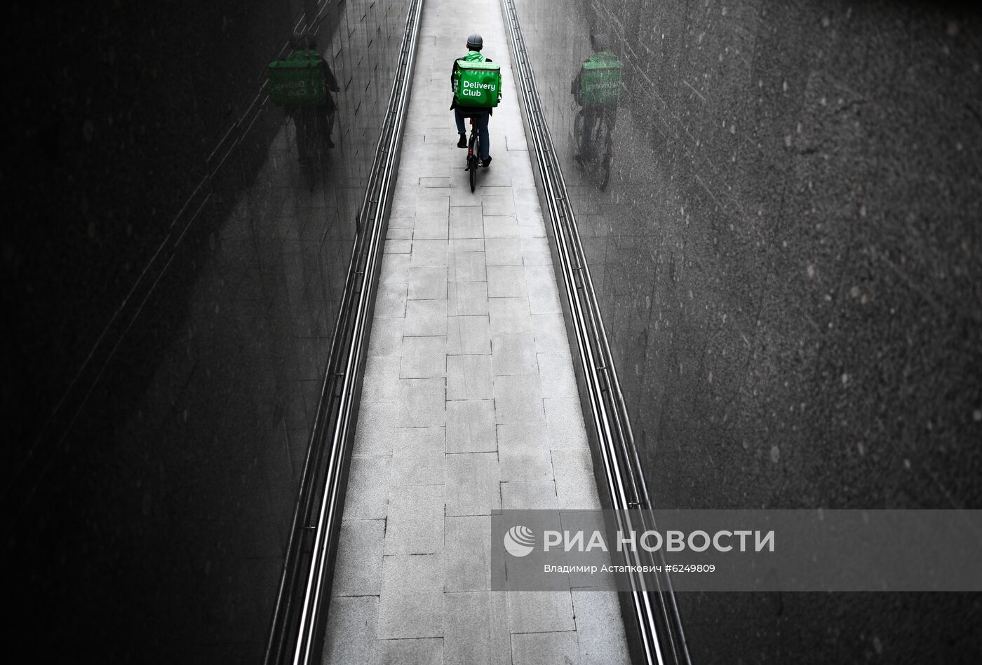 Москва во время режима самоизоляции жителей