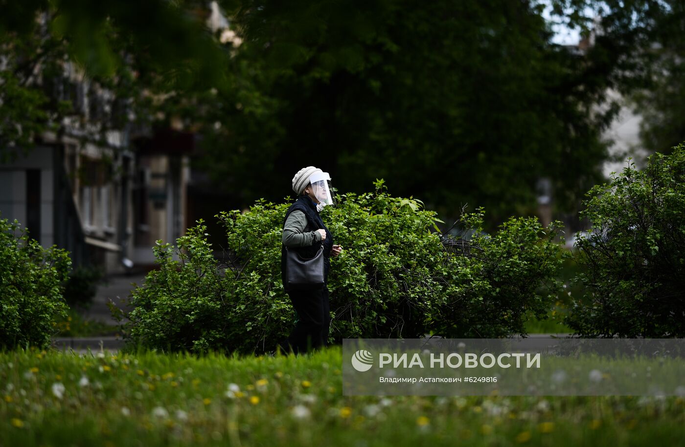 Москва во время режима самоизоляции жителей